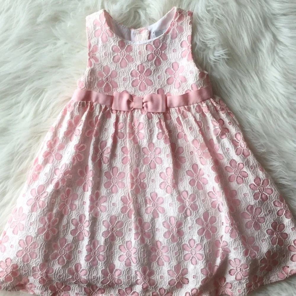 Pink Flower Dress